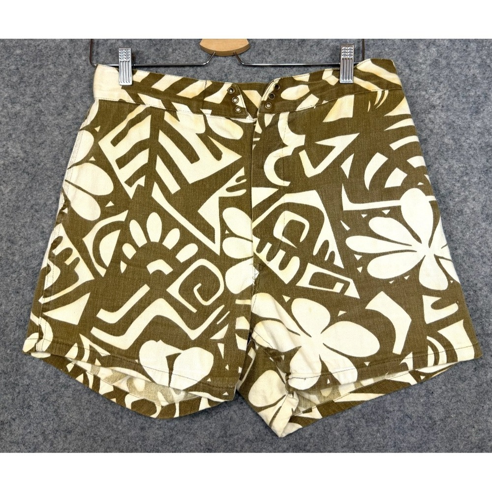 Vintage 1950s Cabana Shorts 31 Mens Hawaiian Tiki Surfers Resort Rockabilly 50s